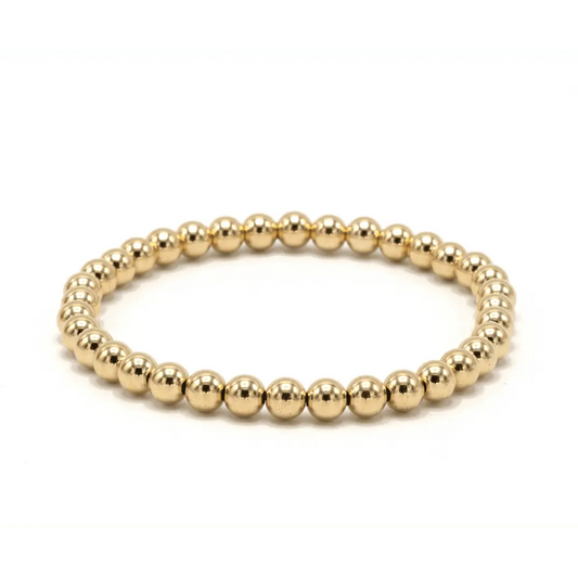 5mm Waterproof 14k Gold Filled Karma Bracelet
