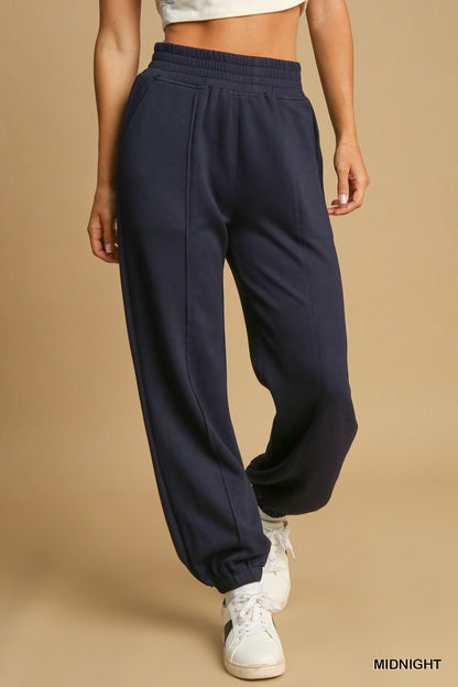 Buttery Soft Knit Cuffed Ankle Pants