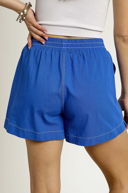 Boho Embroidered Shorts