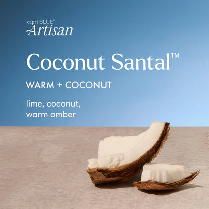 Coconut Santal Artisan Caffe Capri Room Spray