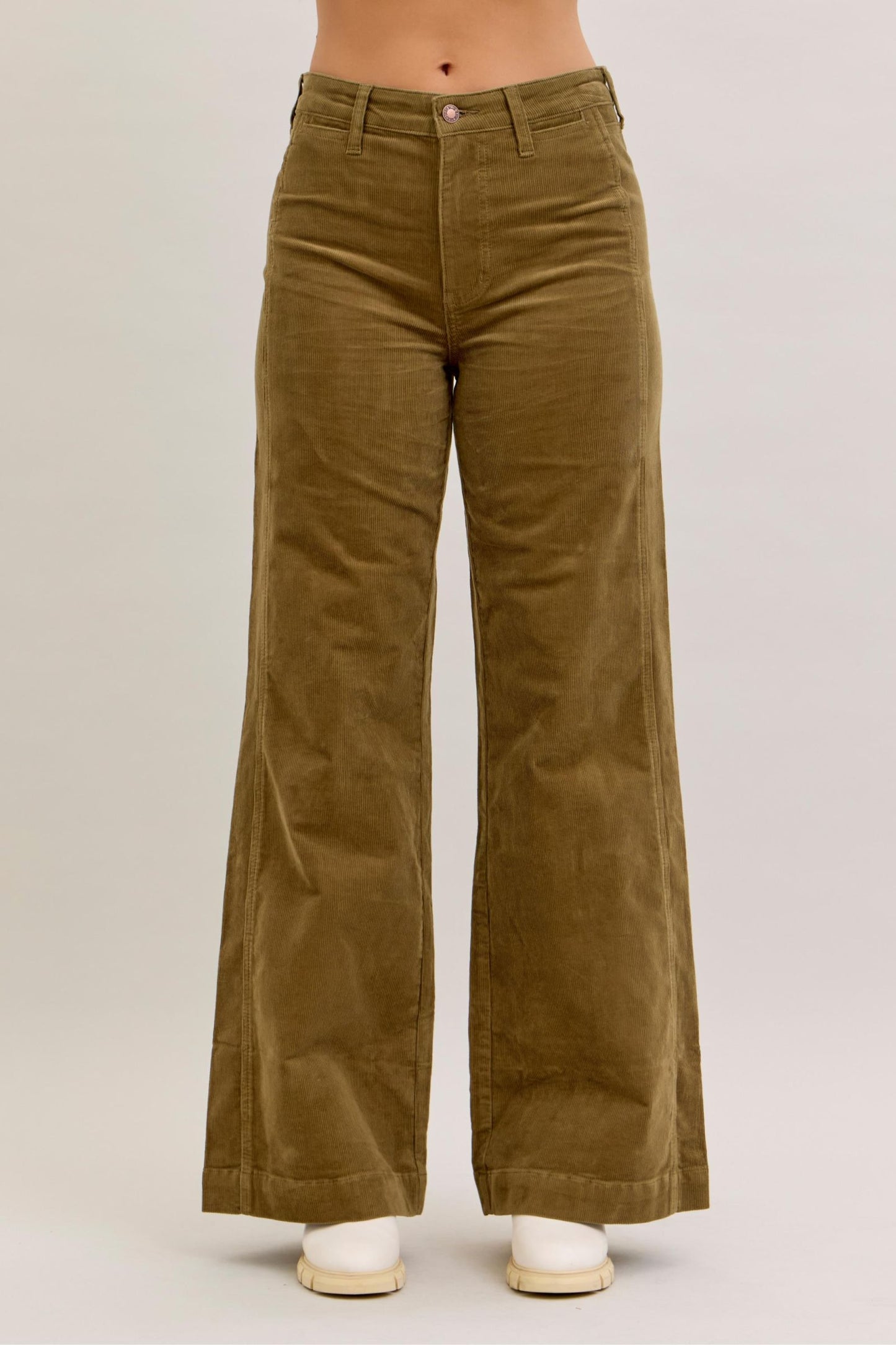 Comfort Stretch Corduroy Wide Leg
