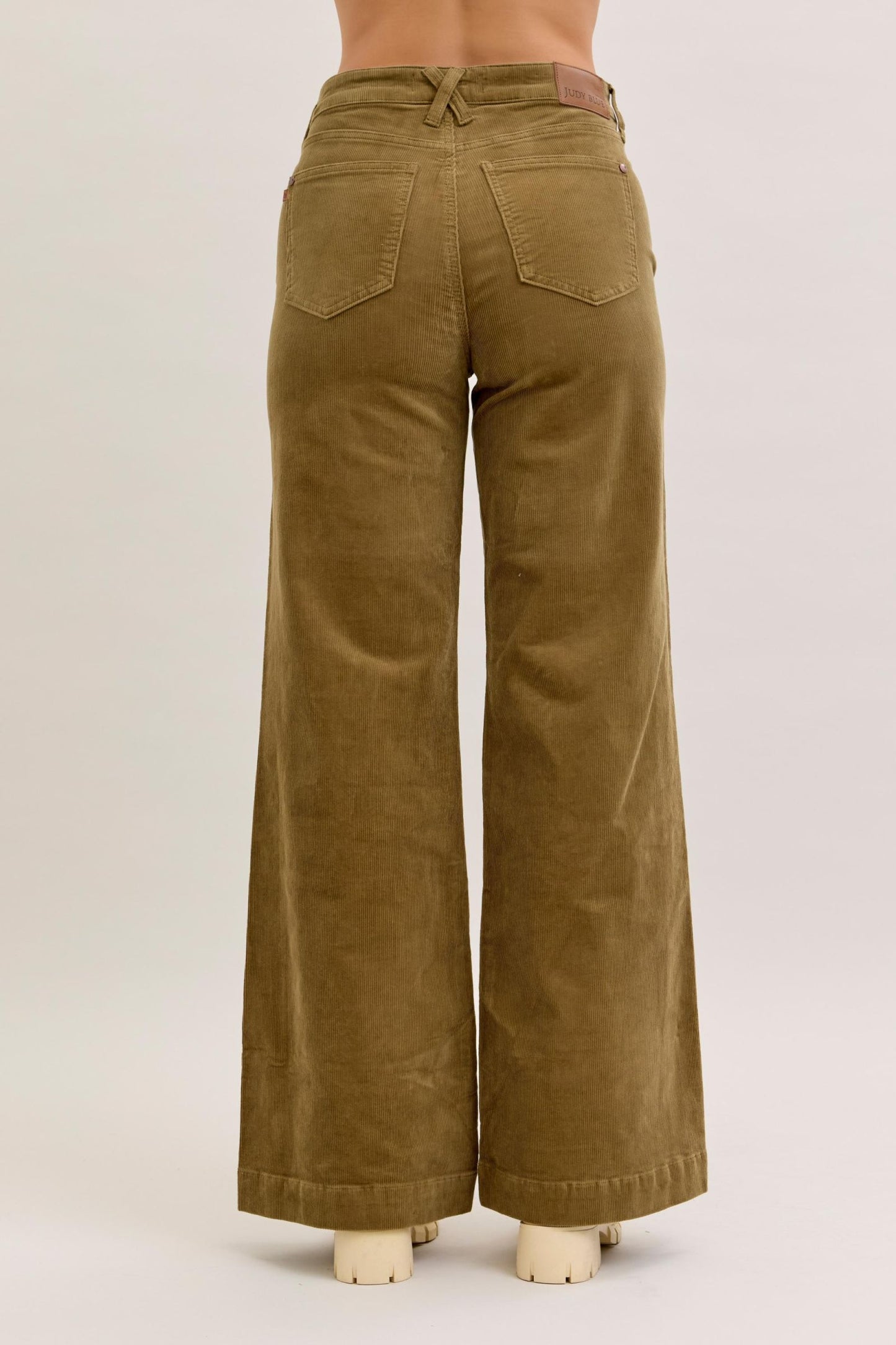 Comfort Stretch Corduroy Wide Leg