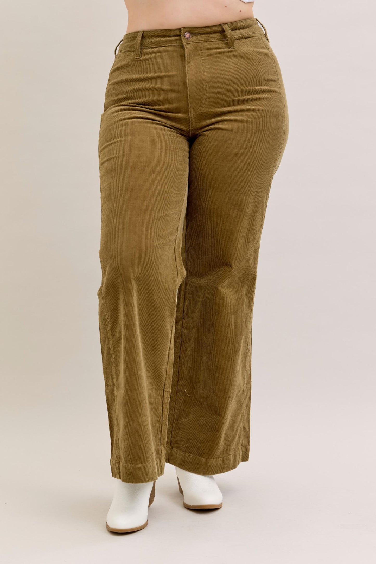 Comfort Stretch Corduroy Wide Leg