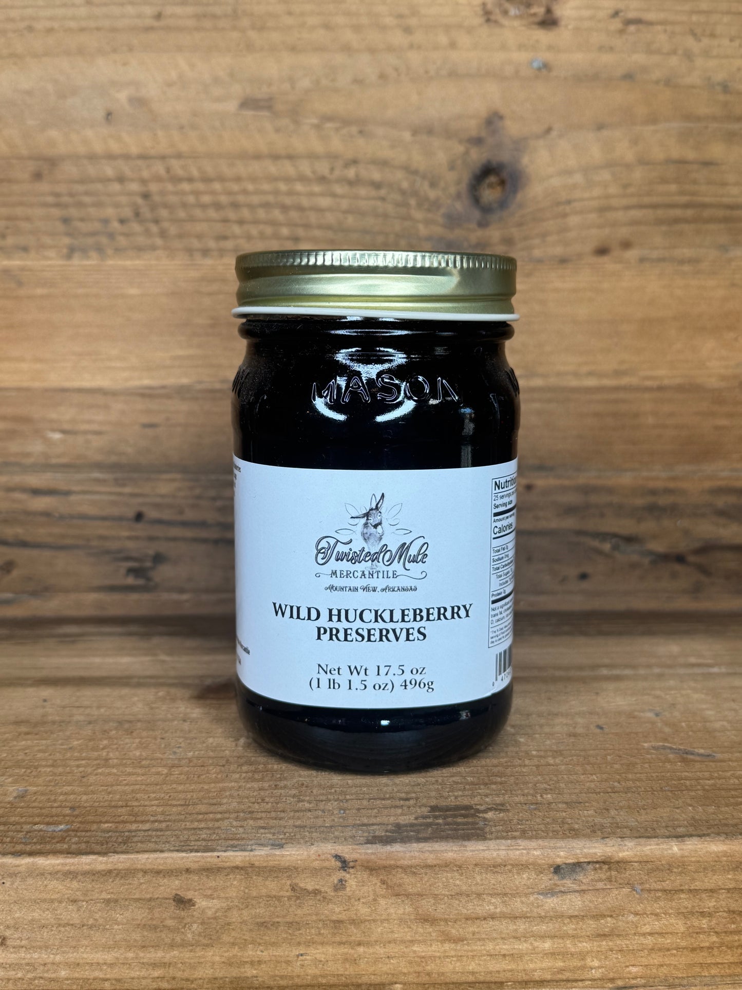 Wild Huckleberry Preserves