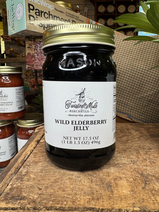 Wild Elderberry Jelly
