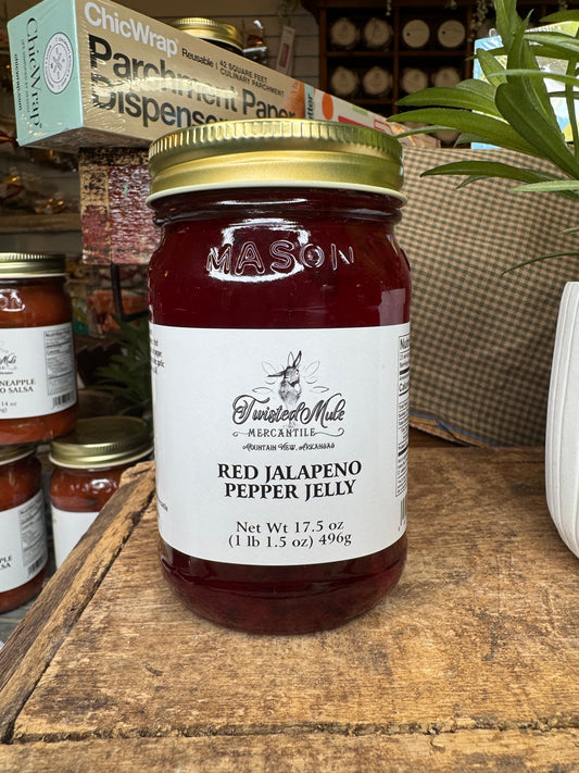 Red Jalapeno Pepper Jelly