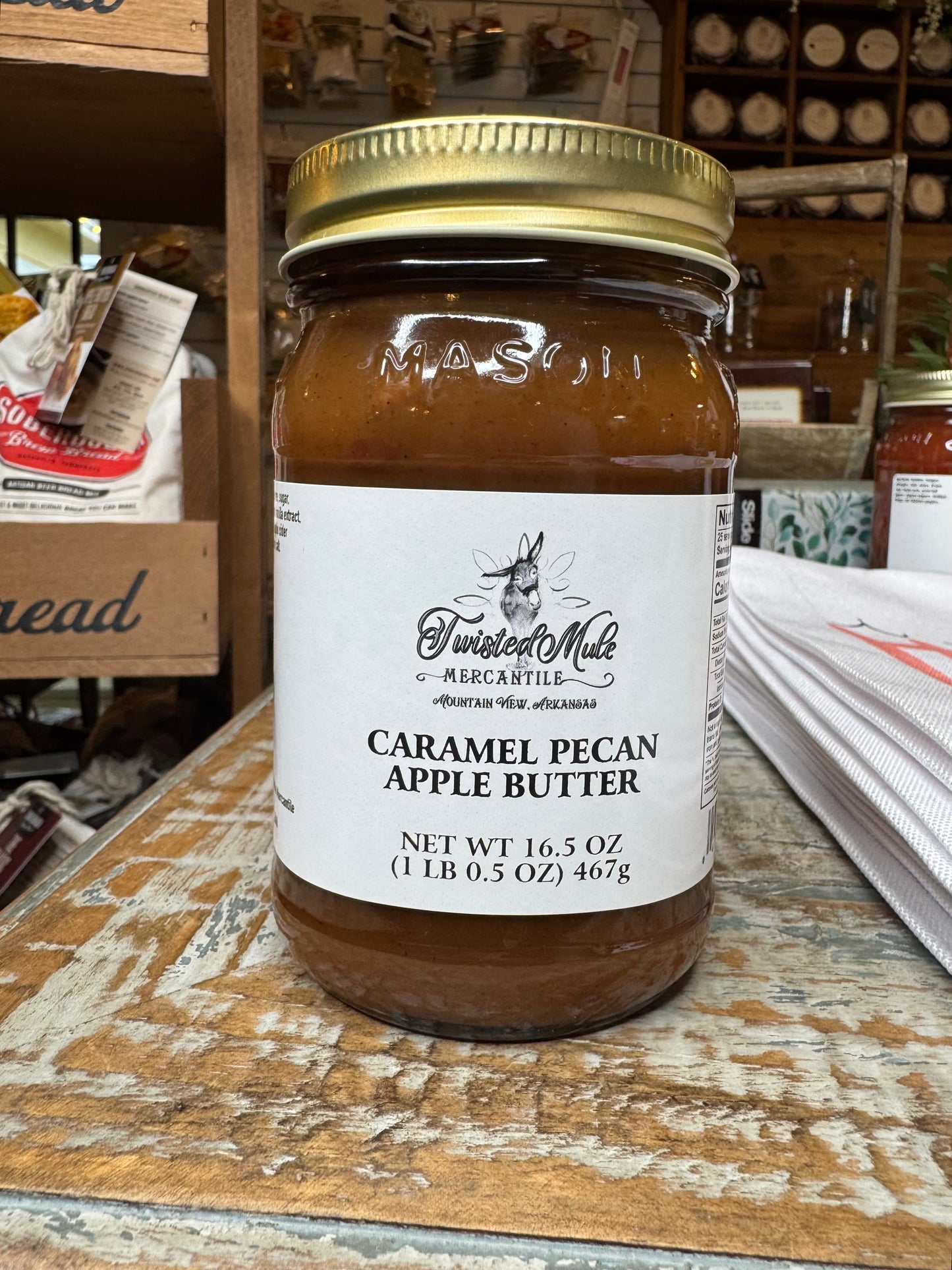 Caramel Pecan Apple Butter