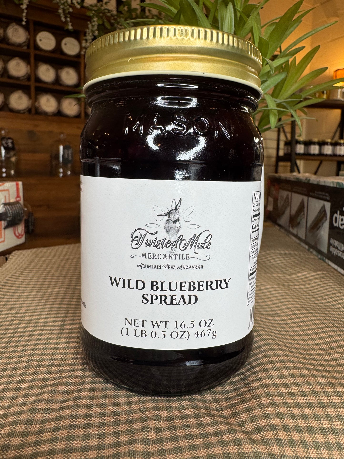Wild Blueberry Fruit Spread