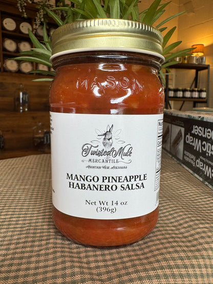 Mango Pineapple Habenaro Salsa