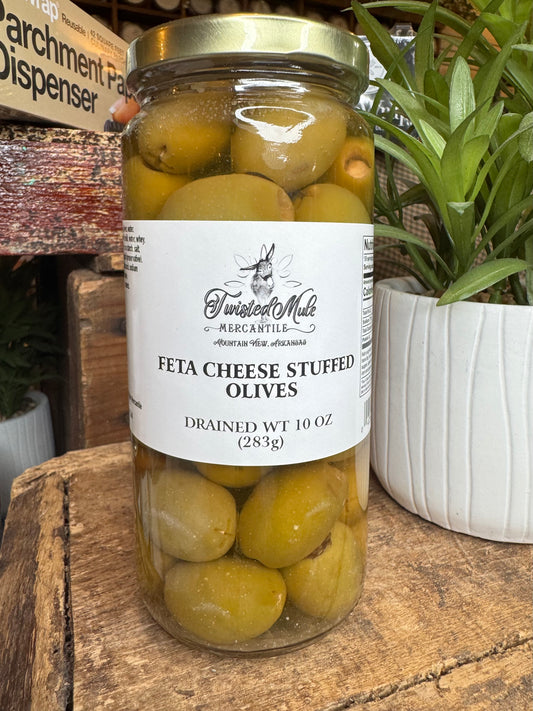 Feta Cheese Stuffed Olives