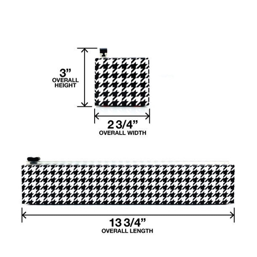 Houndstooth Plastic Wrap 12" x 250' Dispenser