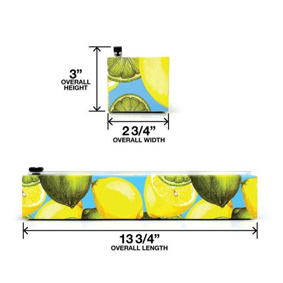 Lemon Plastic Wrap 12" x 250' Dispenser