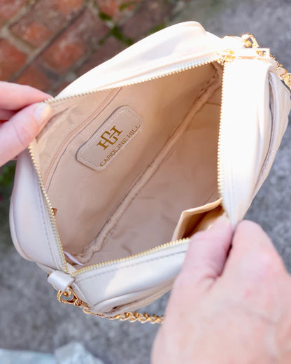 Fiona Crossbody Pearl Quilted DQ