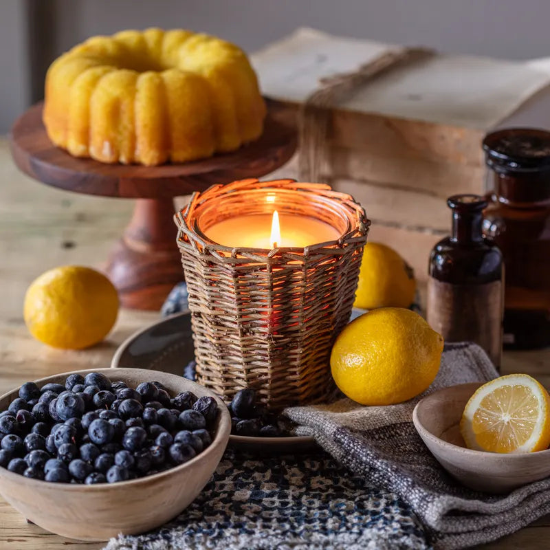 Lemon Blueberry Pound Cake Candle