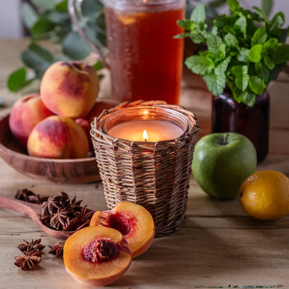 Southern Peach Tea Candle