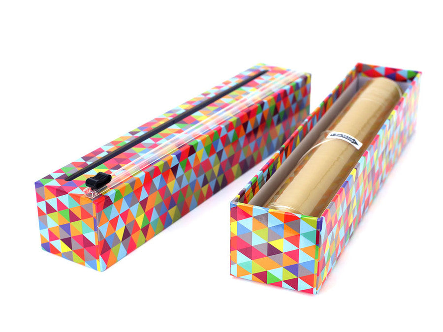 Triangles Plastic Wrap 12" x 250' Dispenser