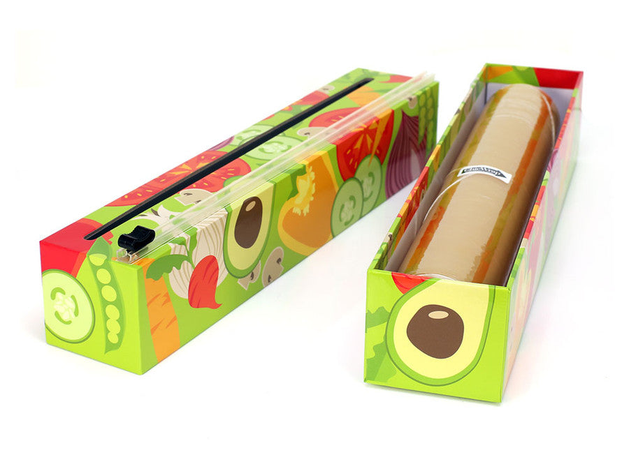 Veggies Plastic Wrap 12" x 250' Dispenser