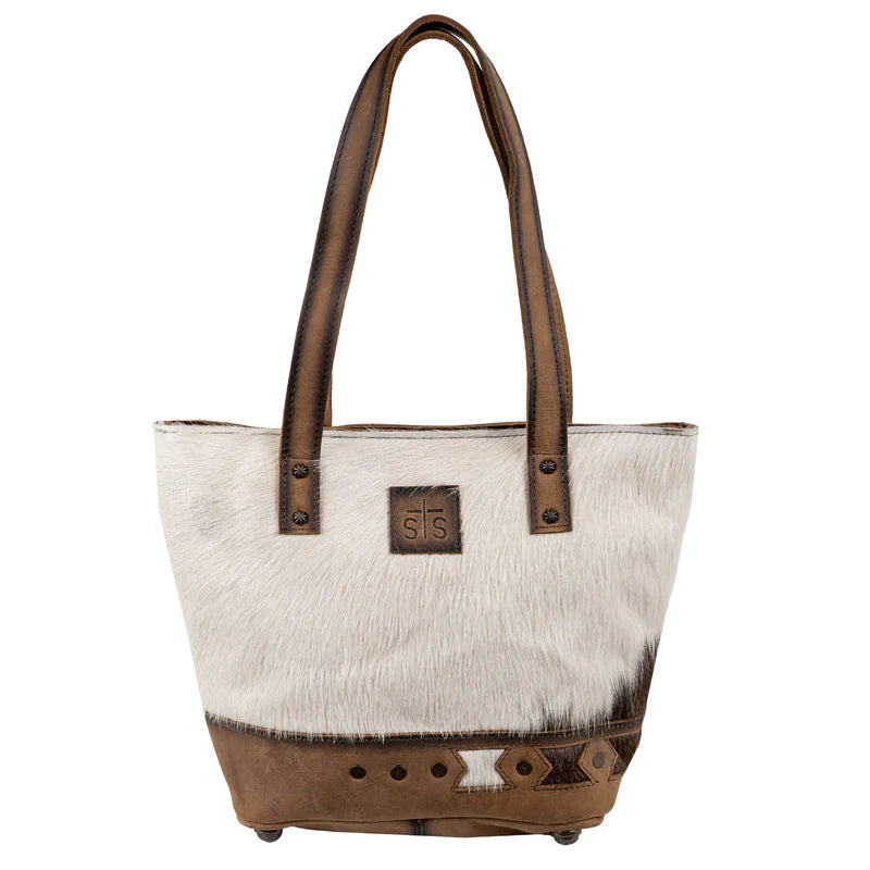 Roswell Cowhide Small Tote