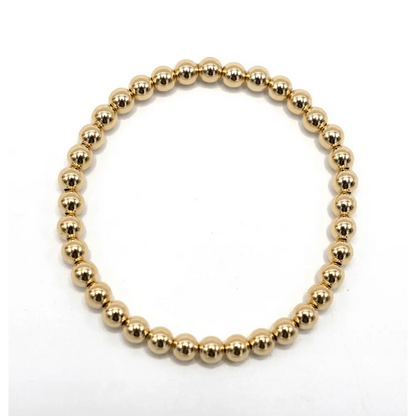 5mm Waterproof 14k Gold Filled Karma Bracelet
