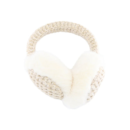 Heather Knitted Faux Fur C.C Earmuff