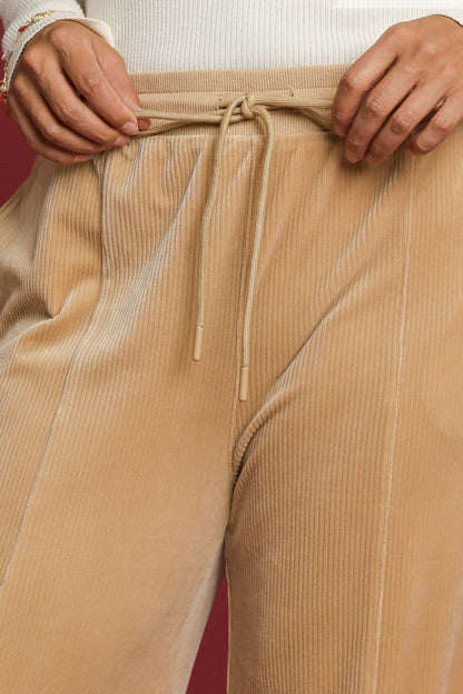 Soft Rib Wide Leg