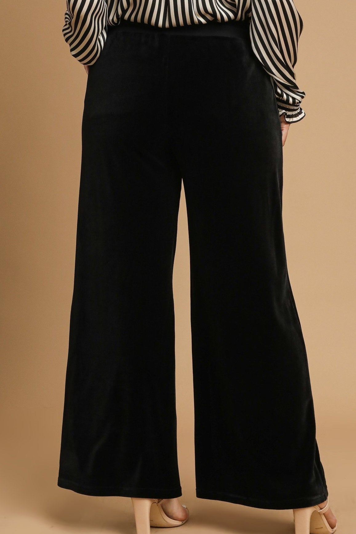 Soft Rib Wide Leg
