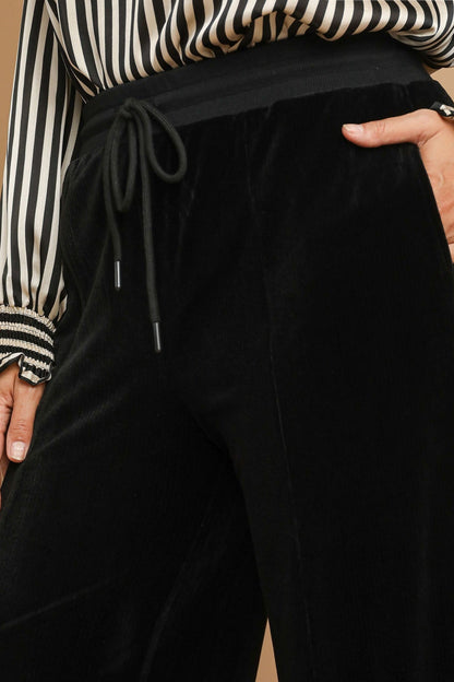 Soft Rib Wide Leg