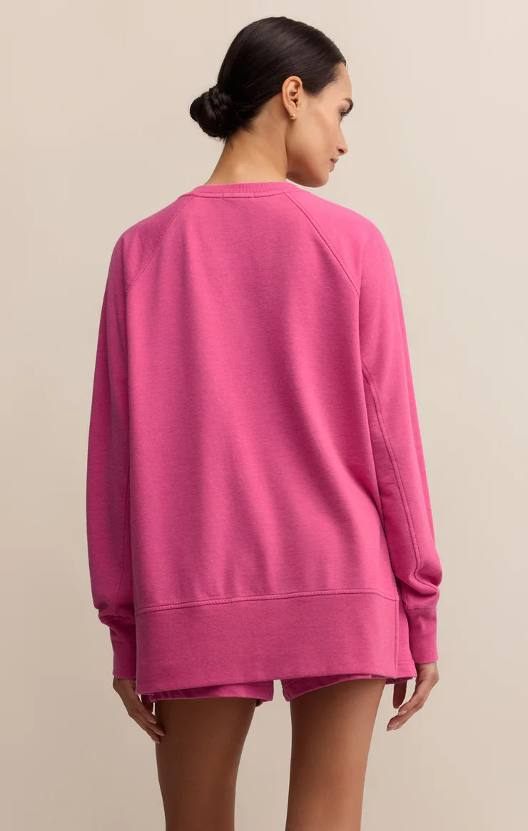 Weekender V Neck in Island Pink