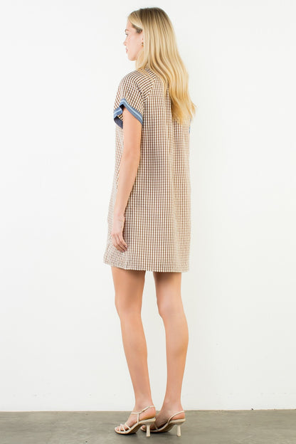 Gingham Mini Dress