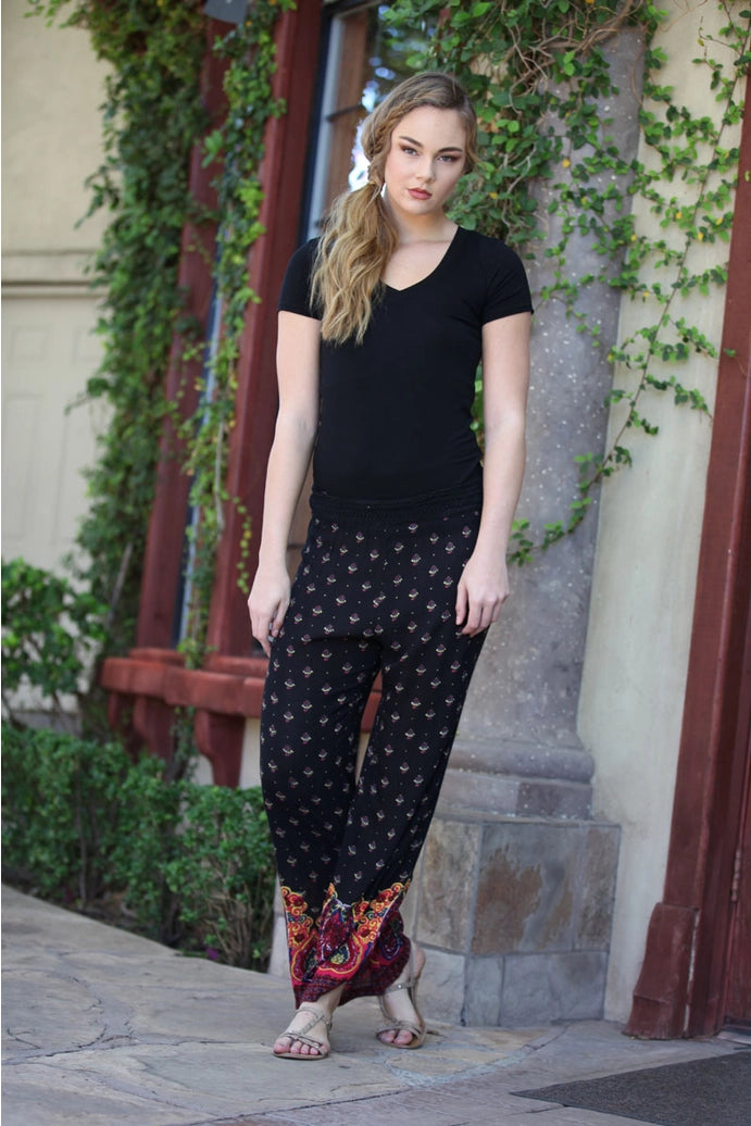 V-Neck Knit Basic Top