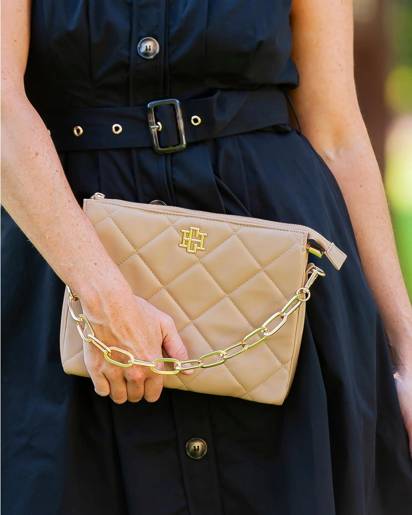 Ariana Crossbody in Latte LD