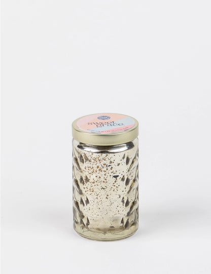 Sweet Grace Gold Glass Candle