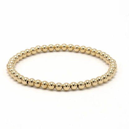 4mm 14k Gold Filled Karma Waterproof Bracelet
