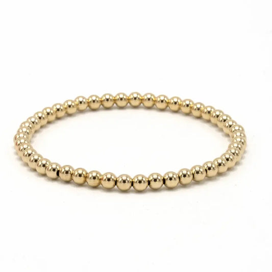 4mm 14k Gold Filled Karma Waterproof Bracelet