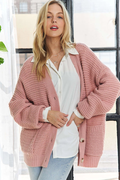 Button Down Comfy Cardigan