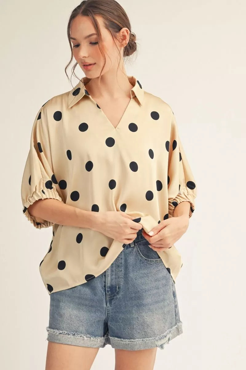 Polka Dot Top