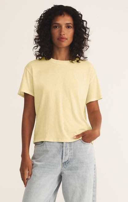 Go To Tee in Mellow Yellow