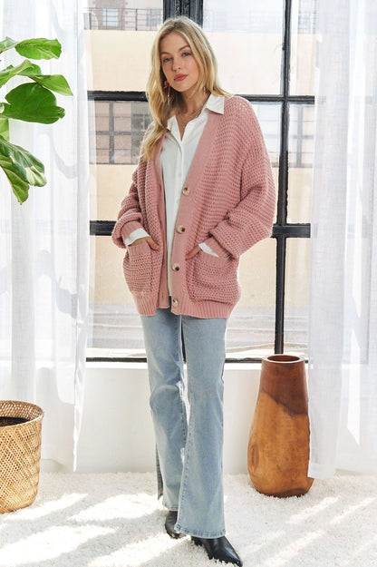 Button Down Comfy Cardigan