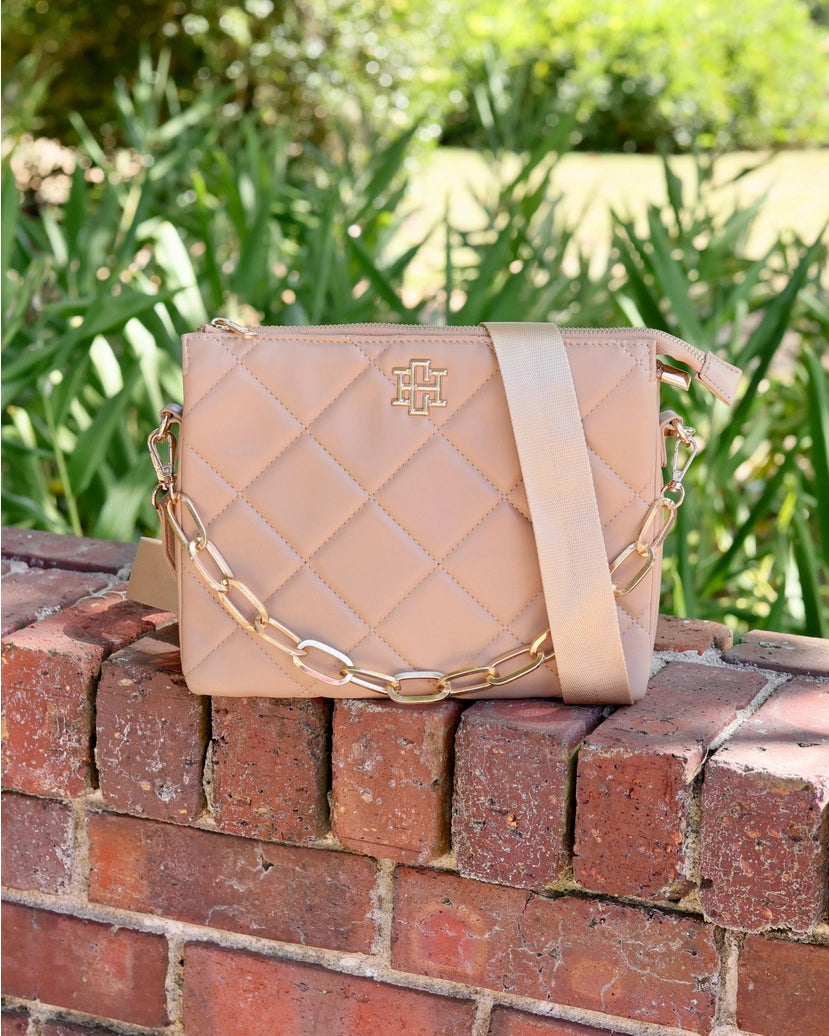 Ariana Crossbody in Latte LD
