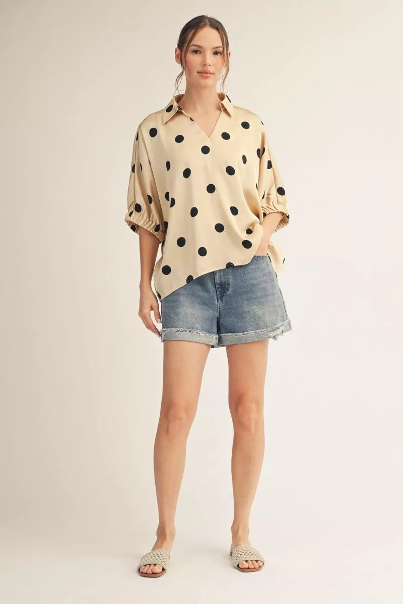 Polka Dot Top