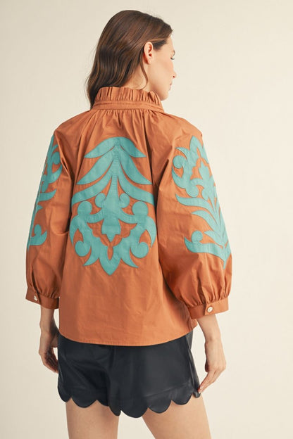 Baroque Cotton Top