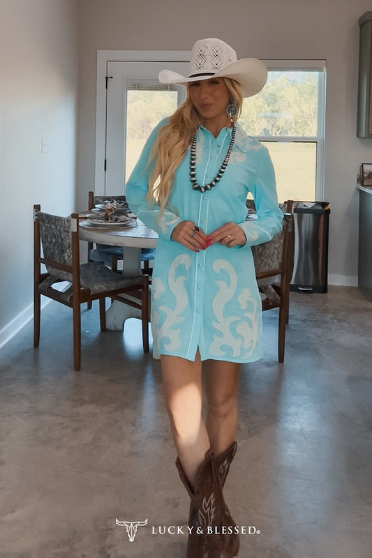 Boot-Stitch Dress