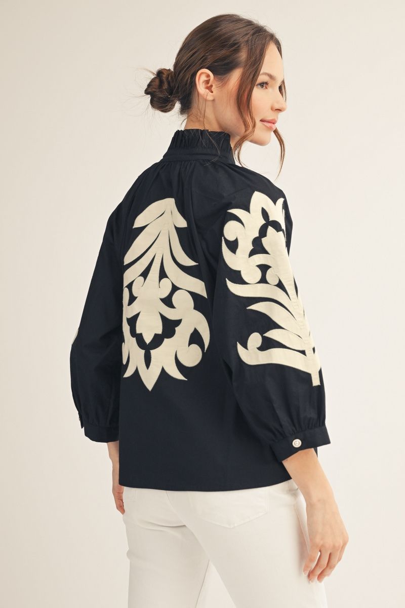 Baroque Cotton Top