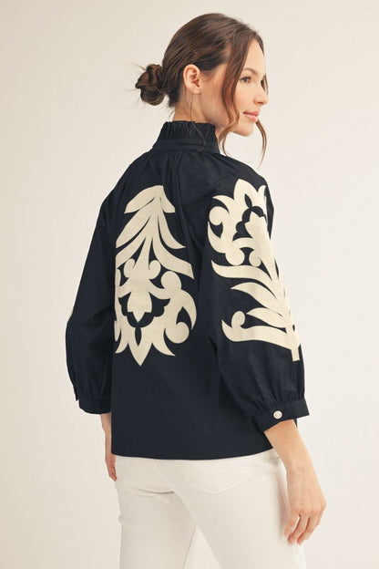 Baroque Cotton Top