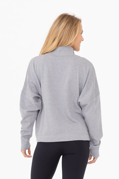 Plush Half-Zip Fleece Pullover