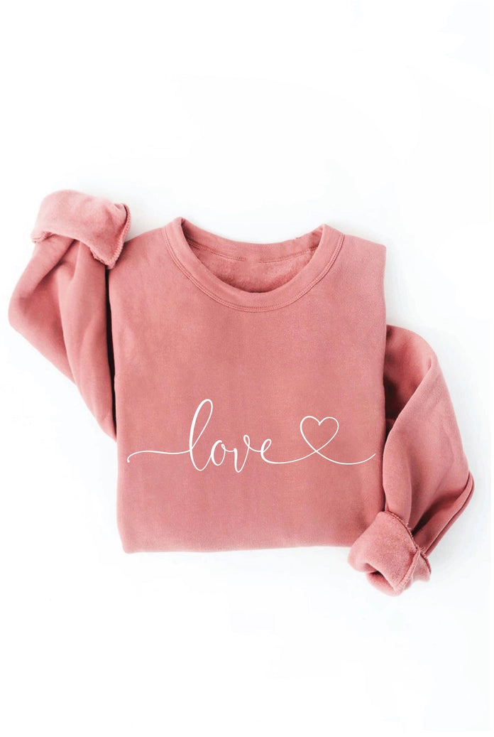 Love Graphic Sweatshirt