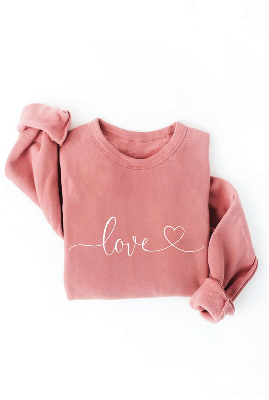 Love Graphic Sweatshirt