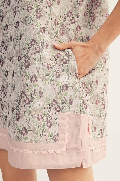 Jacquard Ric-Rac Dress
