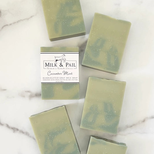 Cucumber Mint Goat Milk Soap Bar