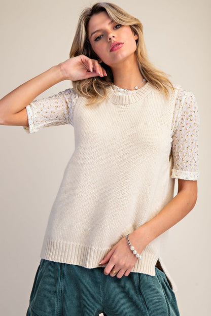 Hi-Low Sweater Vest